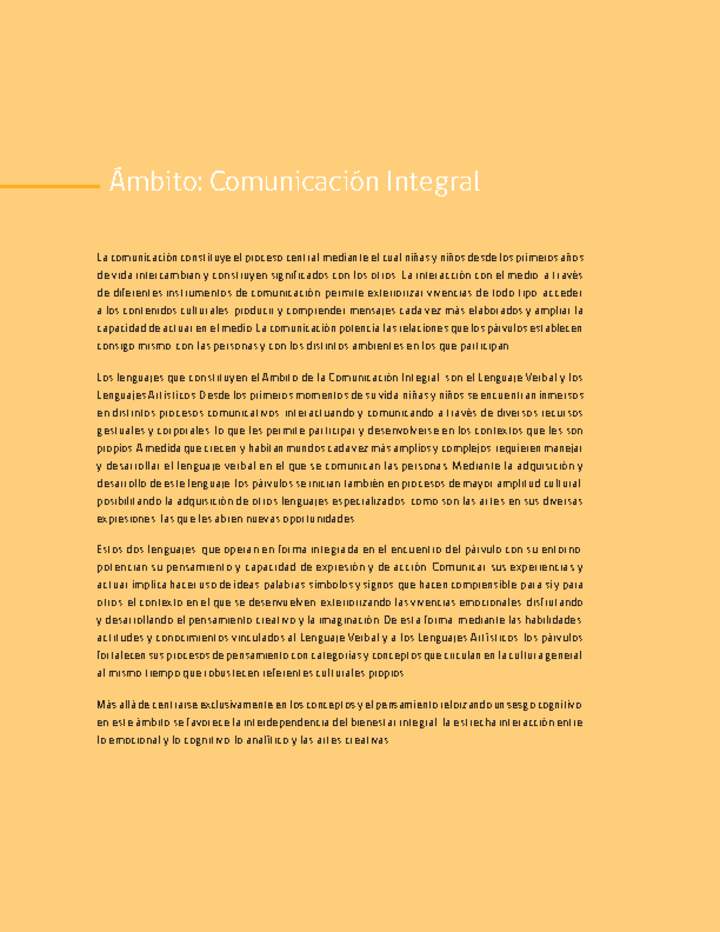 Ámbito: Comunicación integral Ámbito: Comunicación integral
