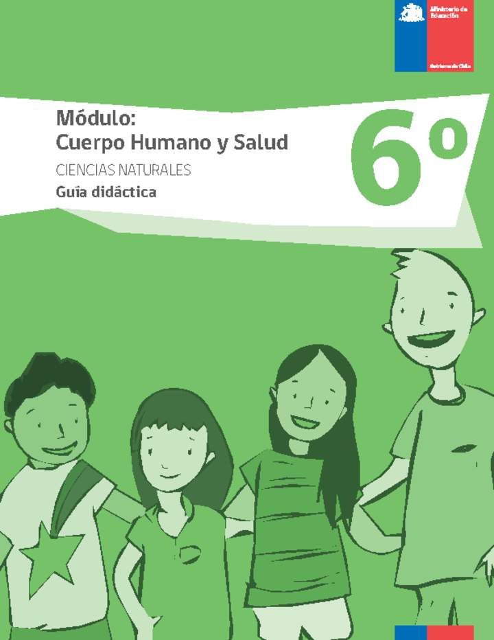 Guía didáctica: Módulo Cuerpo humano y salud Guía didáctica: Módulo Cuerpo humano y salud
