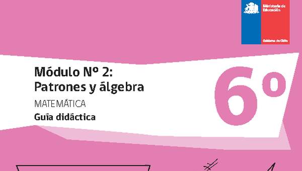 Guía didáctica: Módulo Nº 2. Patrones y álgebra Guía didáctica: Módulo Nº 2. Patrones y álgebra