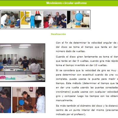 Movimiento circular uniforme Movimiento circular uniforme