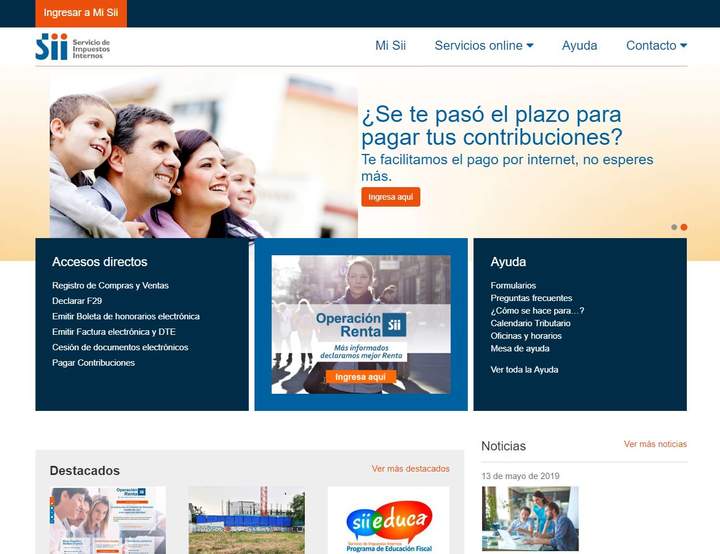 Servicio de Impuestos Internos Servicio de Impuestos Internos