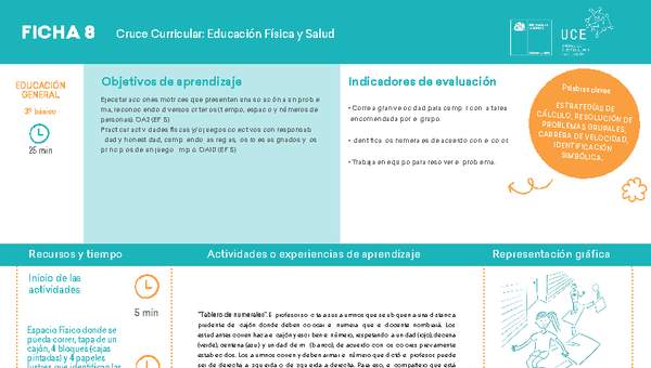 Ficha N° 8 Movimiento en 15' Ficha N° 8 Movimiento en 15'