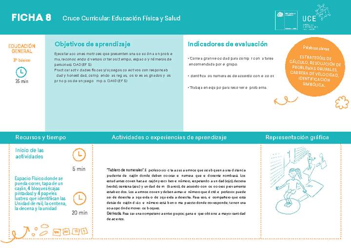 Ficha N° 8 Movimiento en 15' Ficha N° 8 Movimiento en 15'