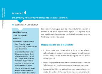 Sugerencia para el profesor: Actividad 4 Sugerencia para el profesor: Actividad 4