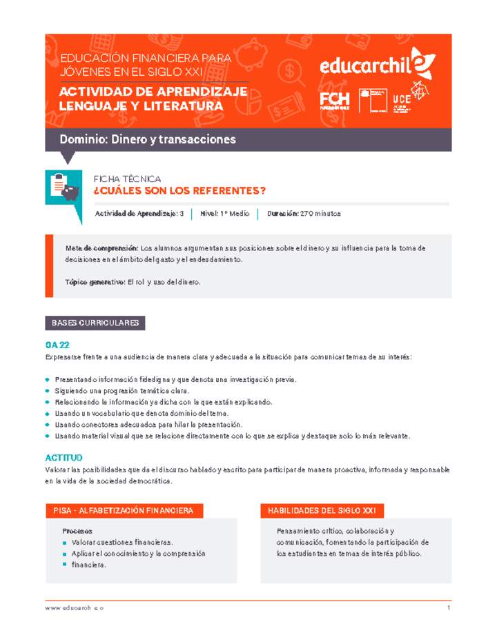 Dinero y Transacciones 3