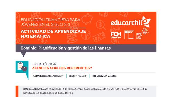 Planificación y Gestión de las Finanzas 1 Planificación y Gestión de las Finanzas 1