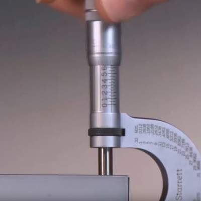 Uso del micrómetro, parte 3 Uso del micrómetro, parte 3