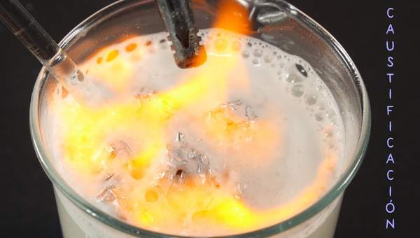 Reacción de Caustificación. Producción de Sosa Cáustica (NaOH) Reacción de Caustificación. Producción de Sosa Cáustica (NaOH)