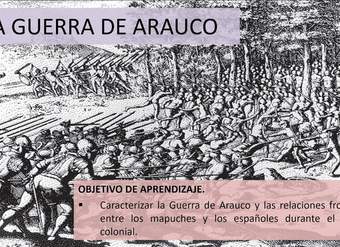 La Guerra de Arauco La Guerra de Arauco