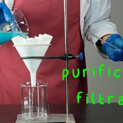 Purificación Mediante Disolución y Filtrado por Gravedad Purificación Mediante Disolución y Filtrado por Gravedad