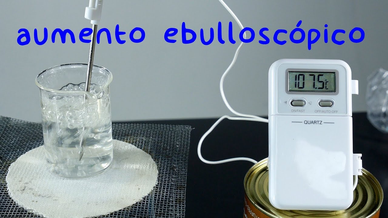Propiedades Coligativas de las Disoluciones. Aumento Ebulloscópico Propiedades Coligativas de las Disoluciones. Aumento Ebulloscópico