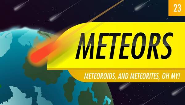 Meteors: Crash Course Astronomy #23 Meteors: Crash Course Astronomy #23