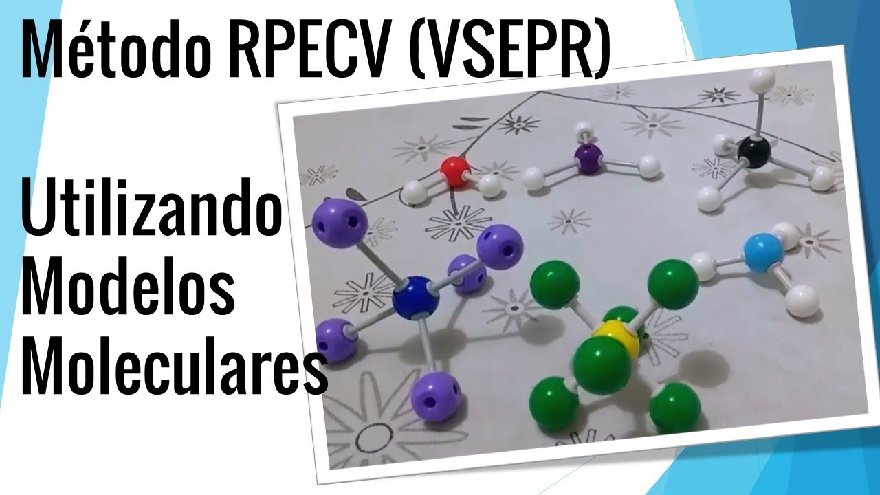 Geometría de moléculas: métódo RPECV con modelos moleculares - VSEPR theory with molecular model kit Geometría de moléculas: métódo RPECV con modelos moleculares - VSEPR theory with molecular model kit