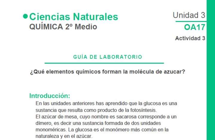 ¿Qué elementos químicos forman la molécula de azúcar? ¿Qué elementos químicos forman la molécula de azúcar?