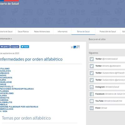 Enfermedades por orden alfabético Enfermedades por orden alfabético