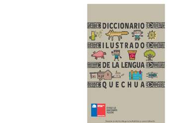 Diccionario Ilustrado de la Lengua Quechua Diccionario Ilustrado de la Lengua Quechua