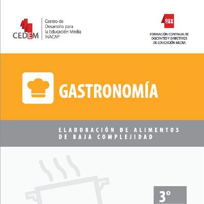 Elaboración de alimentos de baja complejidad Elaboración de alimentos de baja complejidad