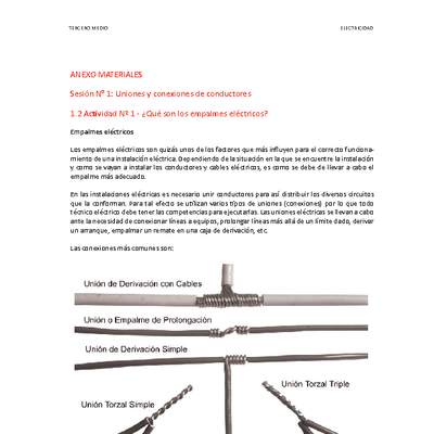 Anexo Instalaciones eléctricas domiciliarias Anexo Instalaciones eléctricas domiciliarias