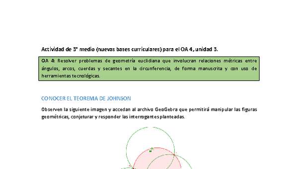 Teorema de Johnson Teorema de Johnson