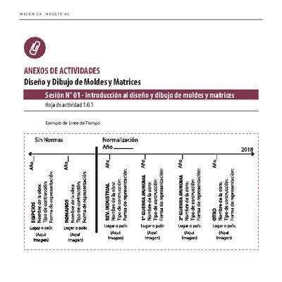 Anexo Diseño y dibujo de moldes y matrices Anexo Diseño y dibujo de moldes y matrices