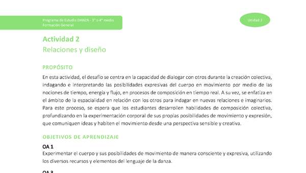 Actividad 2: Relaciones y diseño Actividad 2: Relaciones y diseño