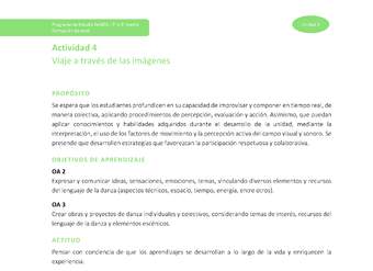 Actividad 4: Viaje a través de las imágenes Actividad 4: Viaje a través de las imágenes