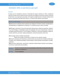 Actividad 2: Chile: un país diverso ¿por qué? Actividad 2: Chile: un país diverso ¿por qué?