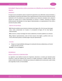 Actividad 2: Representar cortes y secciones en el diseño y creación de diversos objetos Actividad 2: Representar cortes y secciones en el diseño y creación de diversos objetos