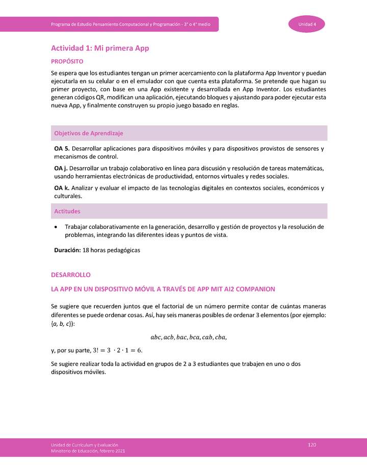 Actividad 1: Mi primera App