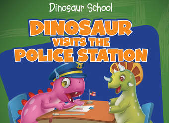 Dinosaur Visits the Police Station