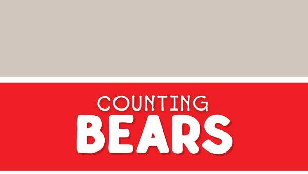 Counting Bears Counting Bears