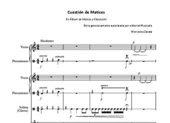 Cuestión de Matices Cuestión de Matices