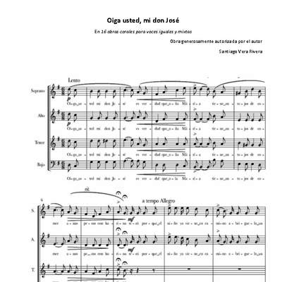 Oiga usted, mi don José Oiga usted, mi don José