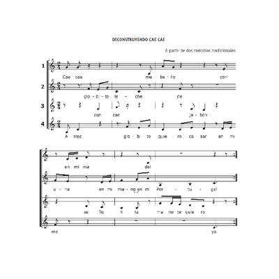 Descontruyendo Cae cae Descontruyendo Cae cae