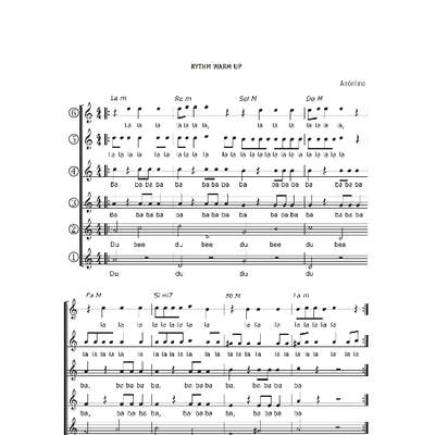 Rythm warm up Rythm warm up