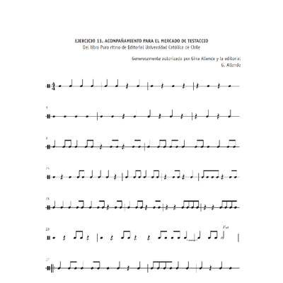 Ejercicio 11. Acompañamiento para el Mercado de Testaccio Ejercicio 11. Acompañamiento para el Mercado de Testaccio