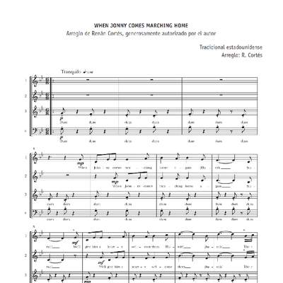 When Jonny comer marching home When Jonny comer marching home