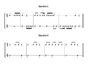 Ejercicio 1 y Ejercicio 2 Ejercicio 1 y Ejercicio 2