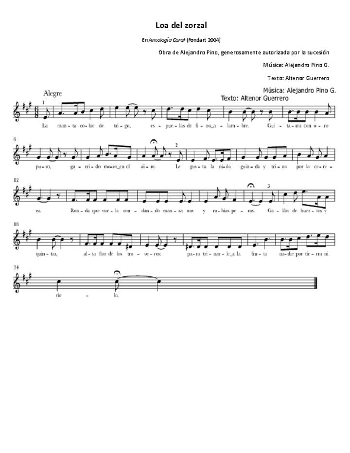 Loa del Zorzal Loa del Zorzal