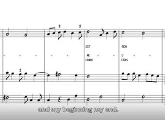 Machaut Rondeau 14, "Ma fin est mon commencement" Machaut Rondeau 14, "Ma fin est mon commencement"