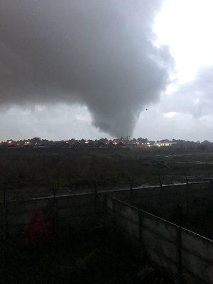 Tornado en los Ángeles Chile, 2019. Tornado en los Ángeles Chile, 2019.