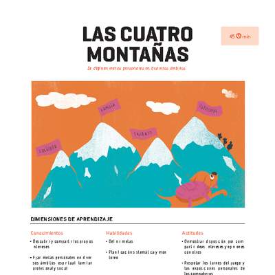 Clase 8. Juego las 4 montañas Clase 8. Juego las 4 montañas