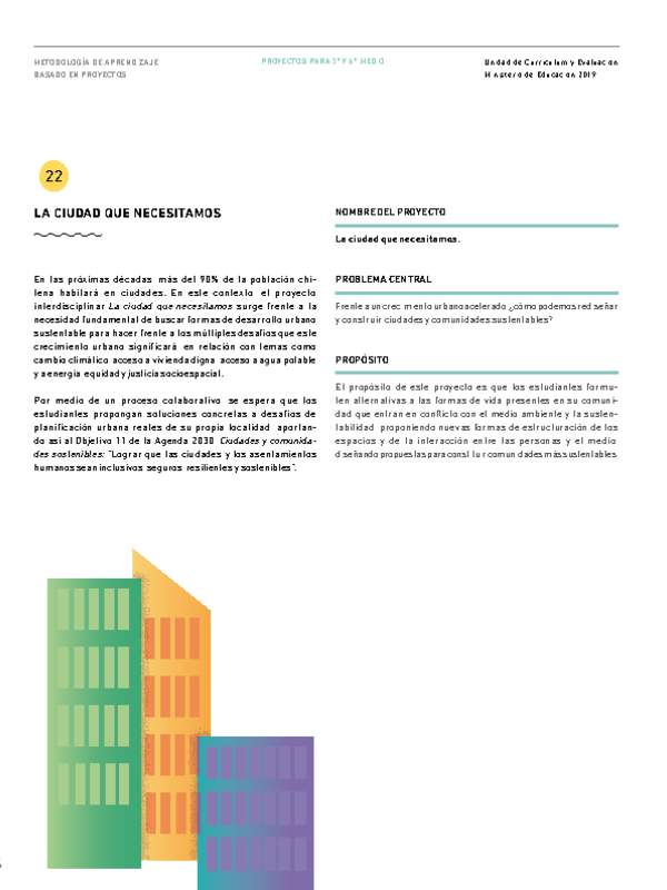 La ciudad que necesitamos