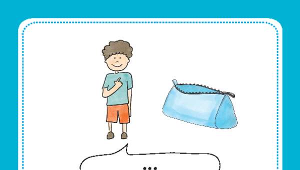 The pencilcase is mine