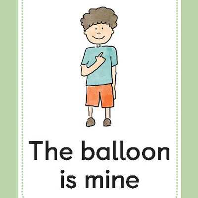 The balloon is... - The balloon is mine The balloon is... - The balloon is mine