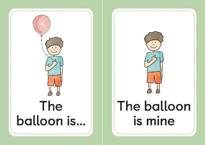 The balloon is... - The balloon is mine The balloon is... - The balloon is mine