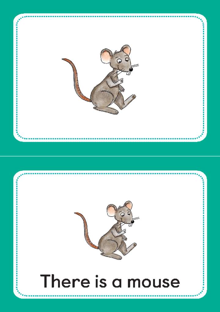 There is a mouse There is a mouse