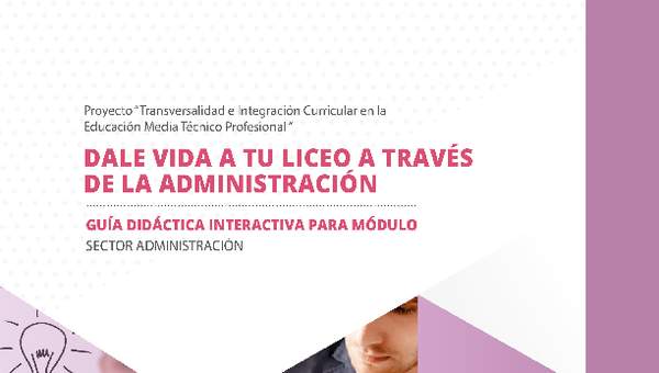Guía didáctica para el módulo Procesos Administrativos Guía didáctica para el módulo Procesos Administrativos