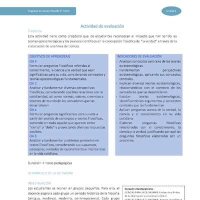 Actividad de evaluación Actividad de evaluación