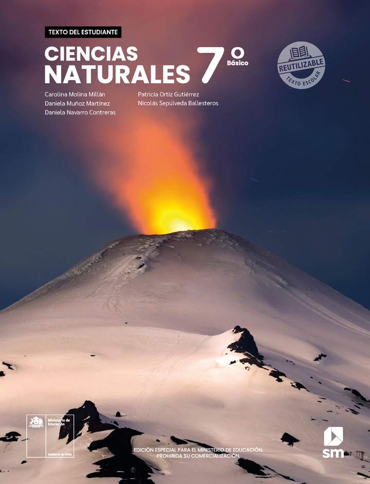 Ciencias Naturales 7° Básico, Texto del estudiante - Portada Texto Ciencias Naturales 7° Básico, Texto del estudiante - Portada Texto